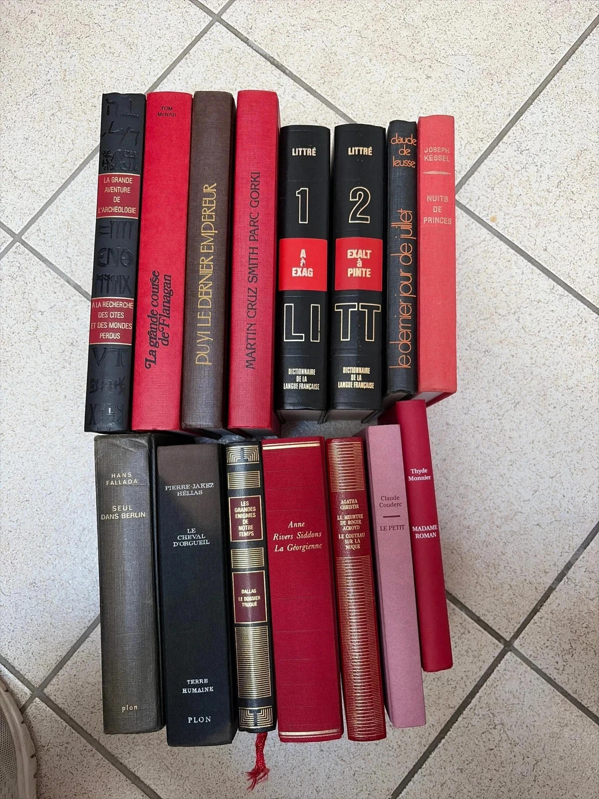 Lot divers de livres anciens
